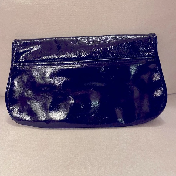 Tory Burch black clutch - you could add a chain to make it a crossbody bag. - Picture 6 of 10